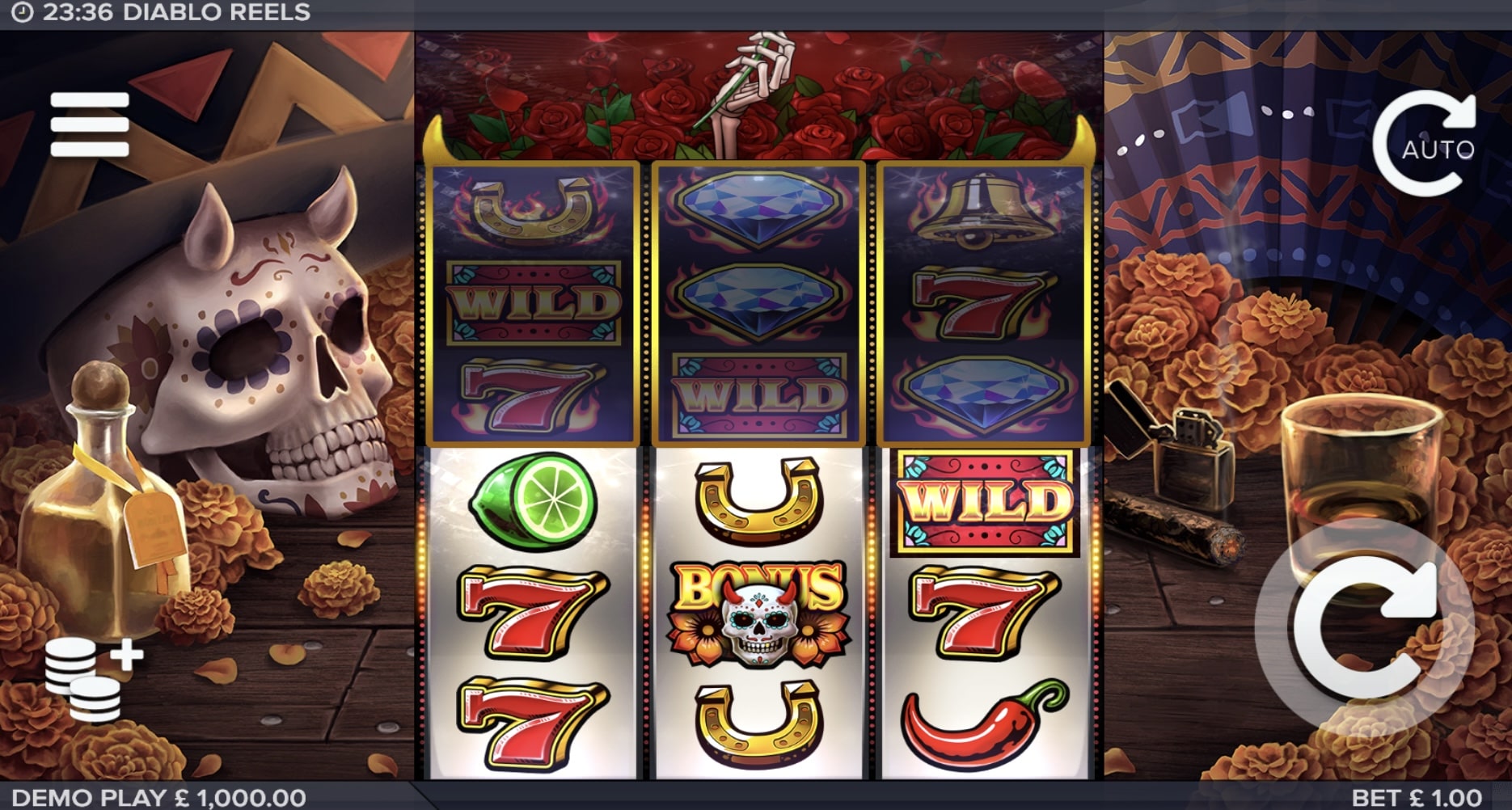 Diablo Reels Slot Freeplay