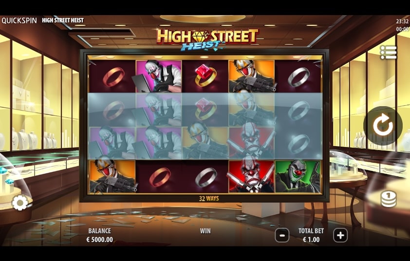 High Street Heist Slot Freeplay