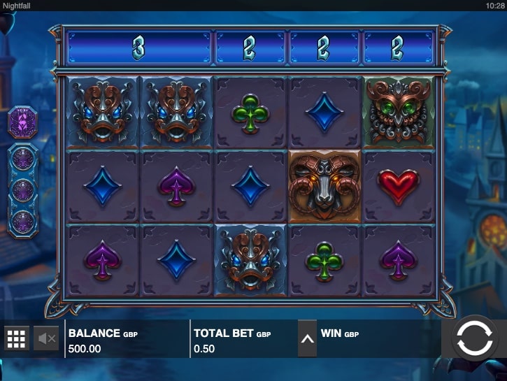 Nightfall Slot Freeplay