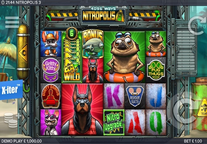 Nitropolis 3 Slot Slot Freeplay