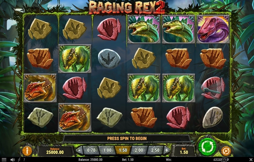 Raging Rex 2 Slot Freeplay