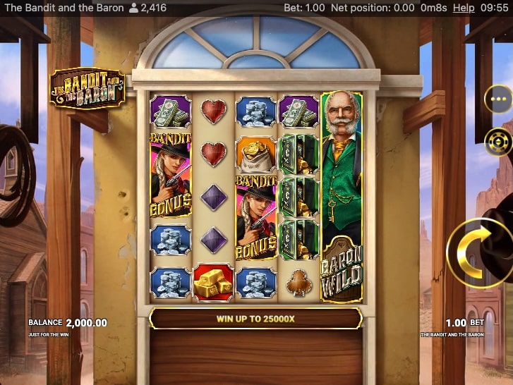 The Bandit and The Baron Slot Freeplay