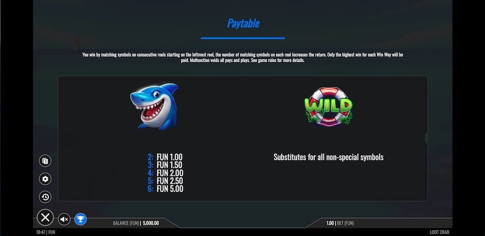 Loot Crab Slot Wild Symbol