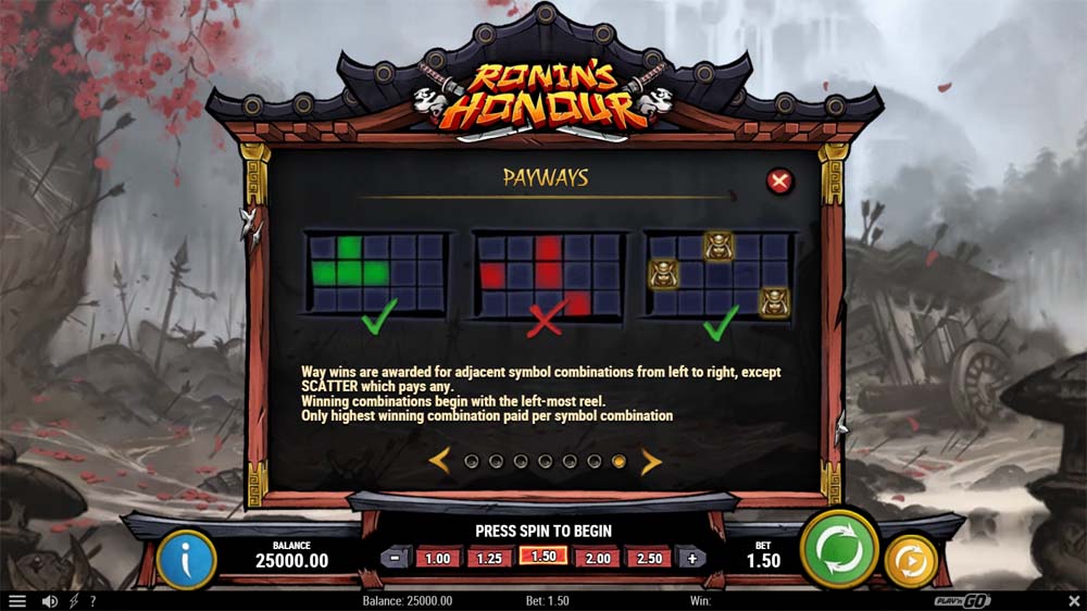 Ronin's Honour Slot Payways