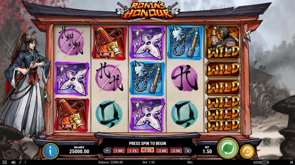 Ronin’s Honour Slot Reels