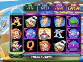 The Jetsons Slot Game Reels