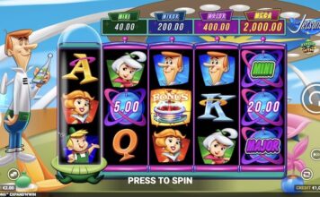 The Jetsons Slot Game Reels