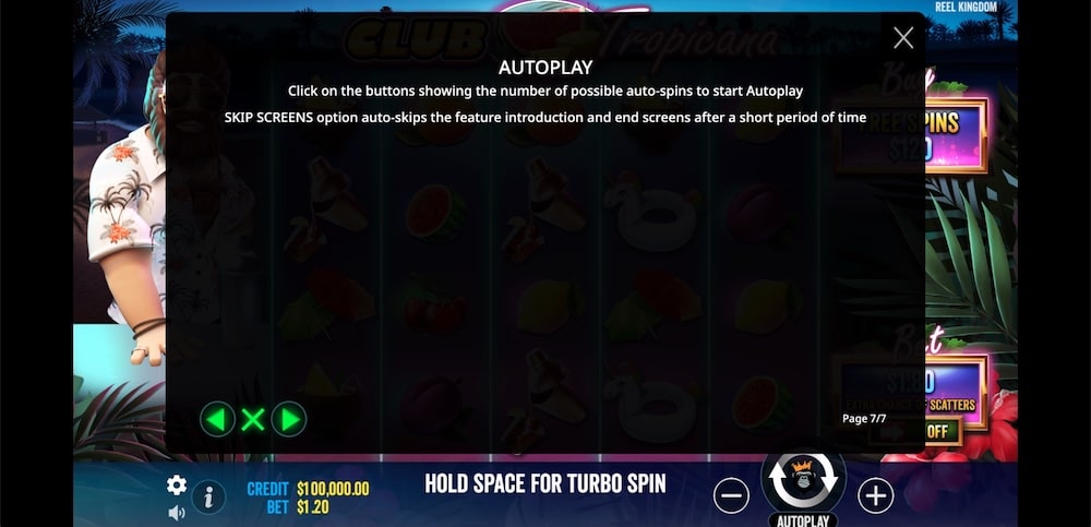 Club Tropicana – Happy Hour Slot Game