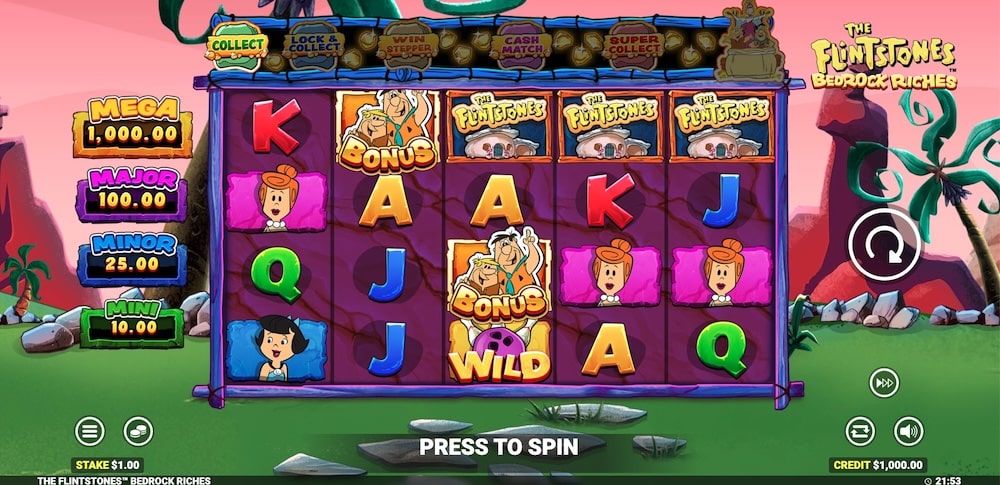The Flintstones™ Bedrock Riches Slot Game