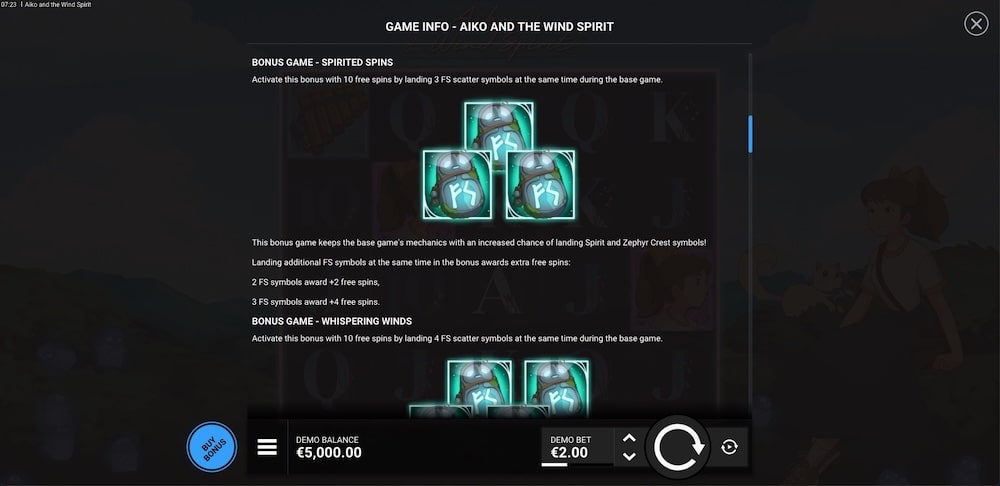 Aiko and the Wind Spirit™ Slot Game