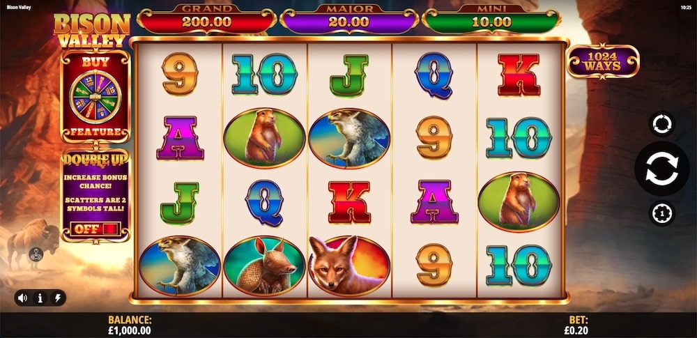 Bison Valley Slot Game