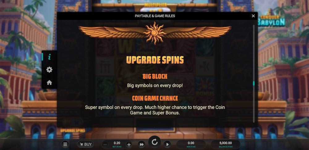 Conquer Babylon Slot Game