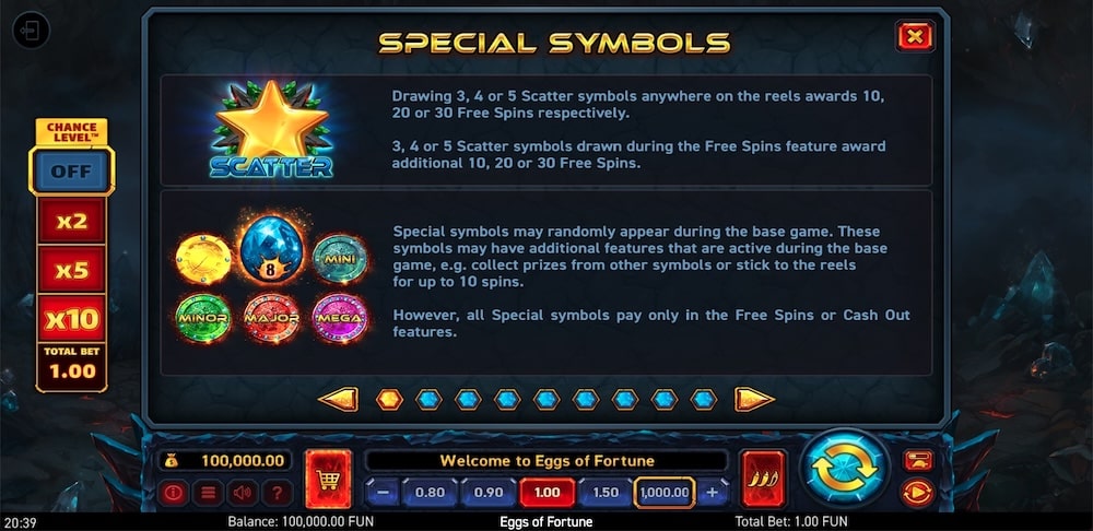 Eggs of Fortune Slot Game