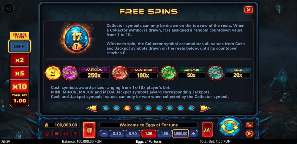 Eggs of Fortune Slot Game
