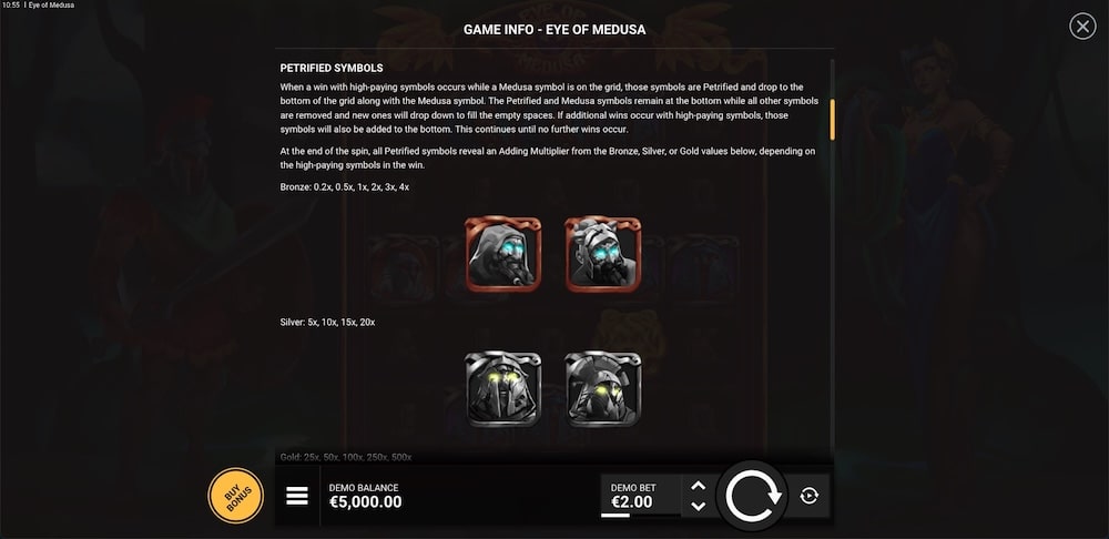 Eye of Medusa Slot Game