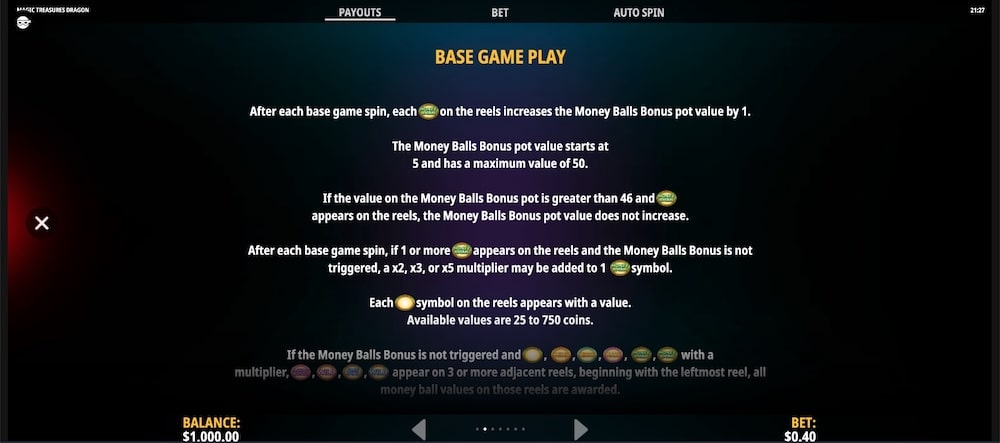 Magic Treasures Dragon Slot Game