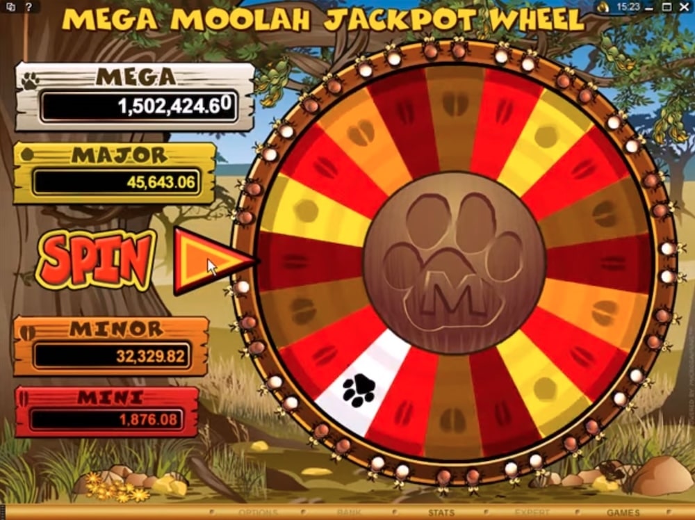 Mega Moolah Slot Game