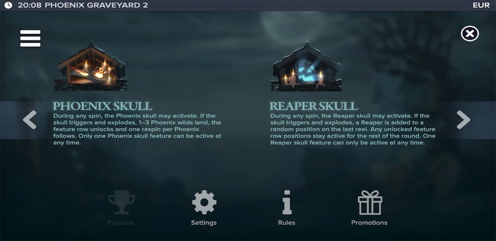 Phoenix Graveyard 2 Slot Game