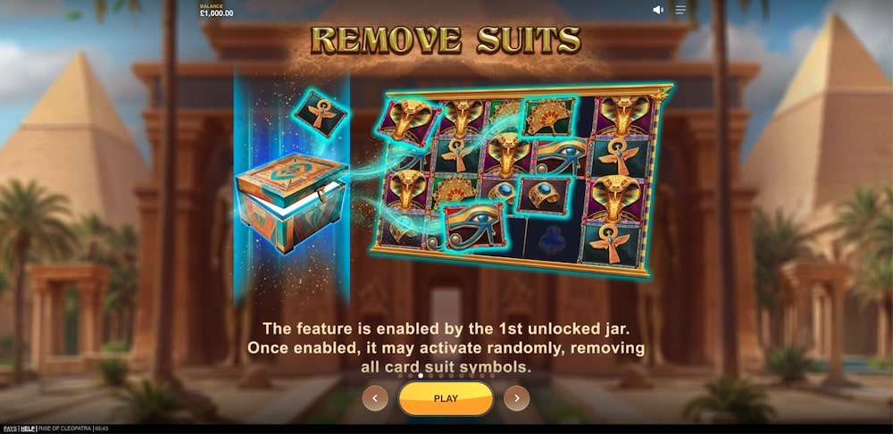 Rise of Cleopatra Slot Game