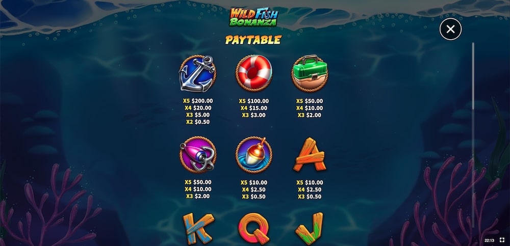 Wild Fish Bonanza Slot Game