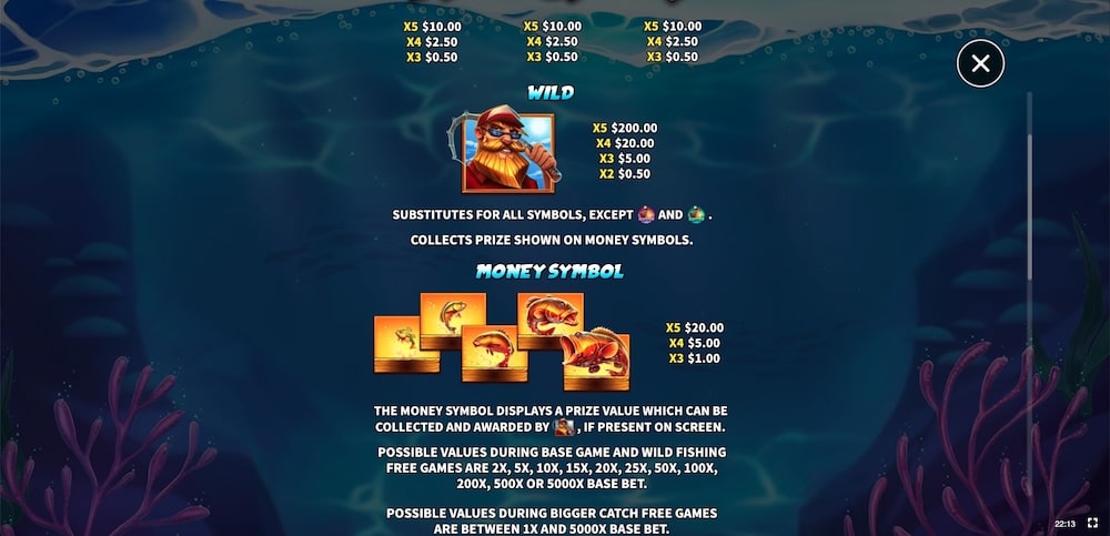 Wild Fish Bonanza Slot Game
