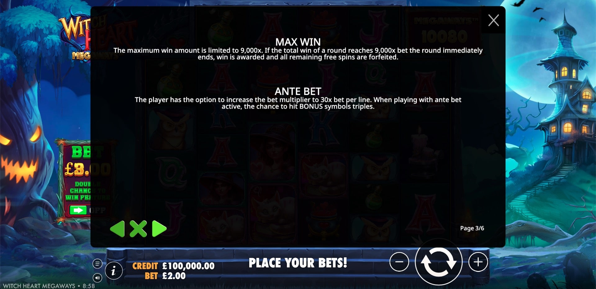 Witch Heart Megaways™ Slot Game