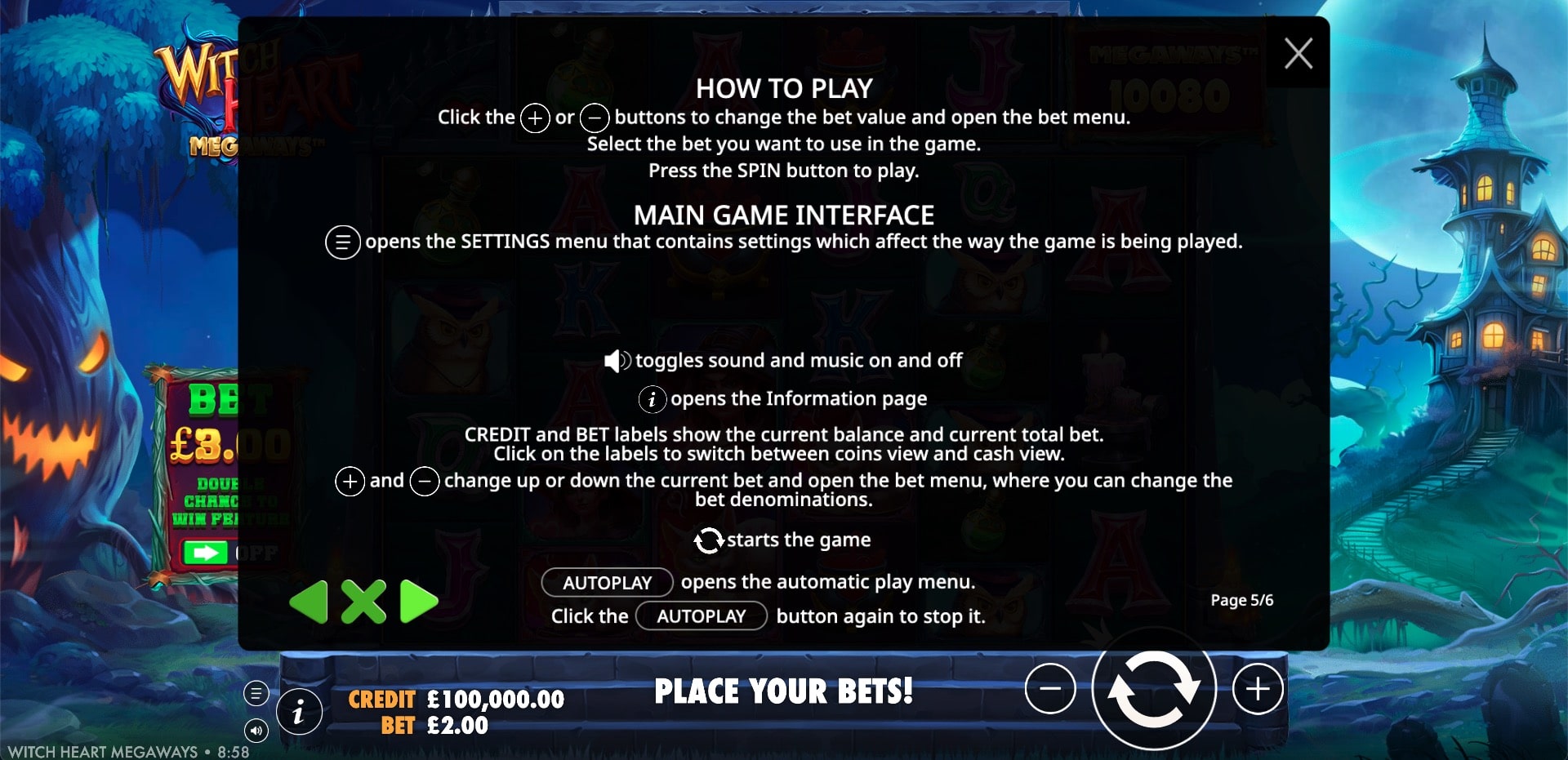 Witch Heart Megaways™ Slot Game