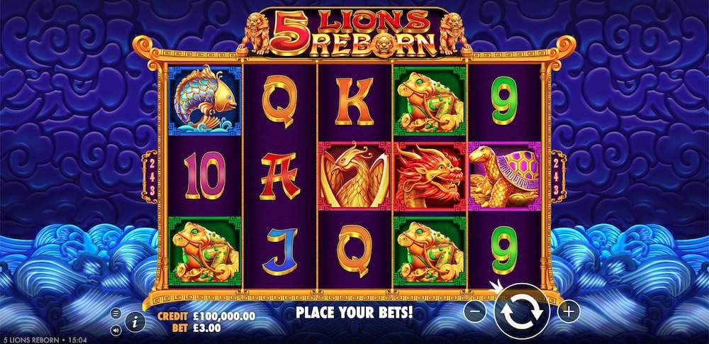 5 Lions Reborn Slot Game