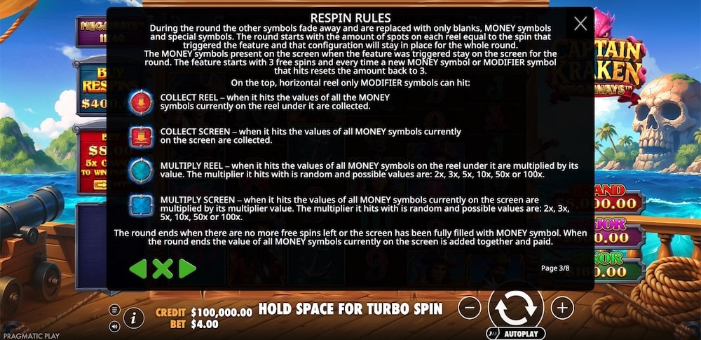 Captain Kraken Megaways™ Slot Game