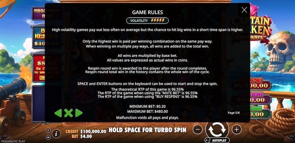 Captain Kraken Megaways™ Slot Game