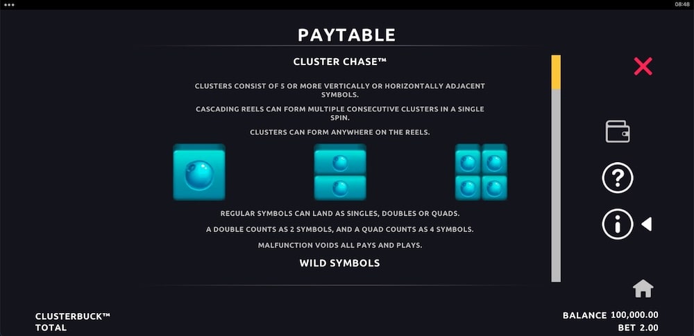 ClusterBuck™ Slot Game