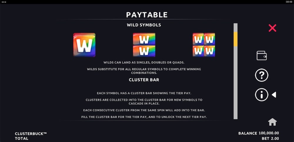 ClusterBuck™ Slot Game