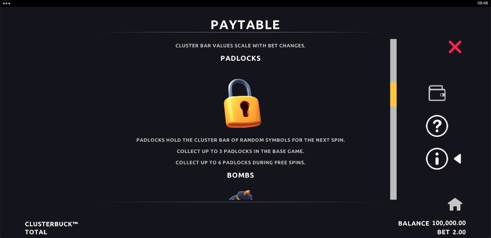 ClusterBuck™ Slot Game