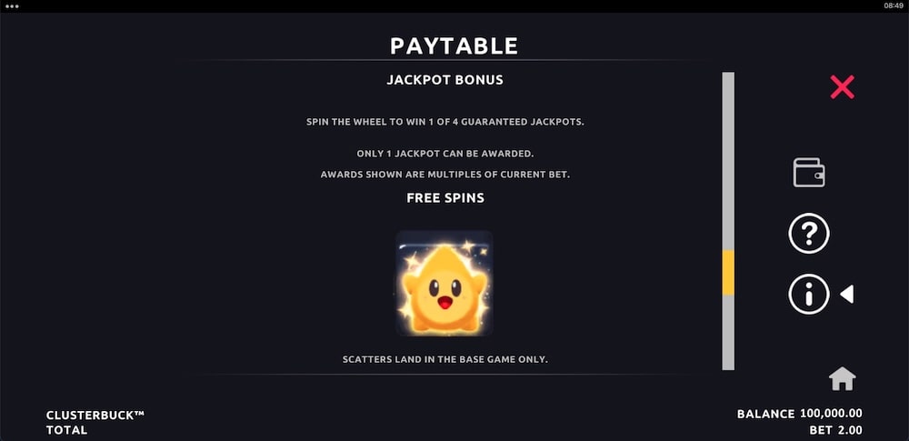 ClusterBuck™ Slot Game