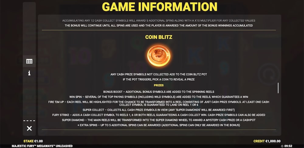 Majestic Fury Megaways™ Unleashed Slot Game