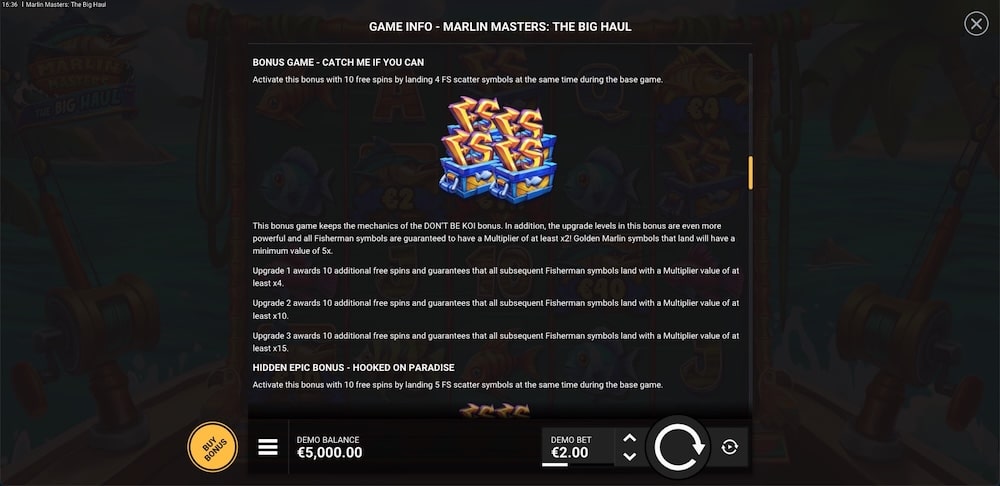 Marlin Masters: The Big Haul™ Slot Game