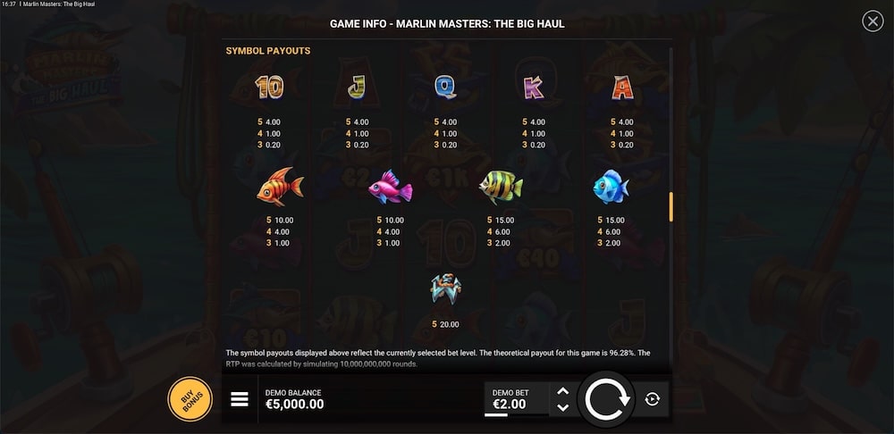Marlin Masters: The Big Haul™ Slot Game