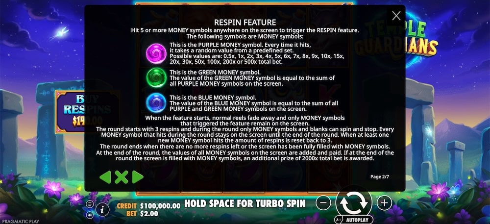 Temple Guardians Slot Game