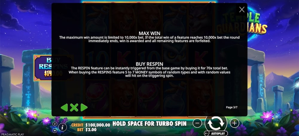 Temple Guardians Slot Game