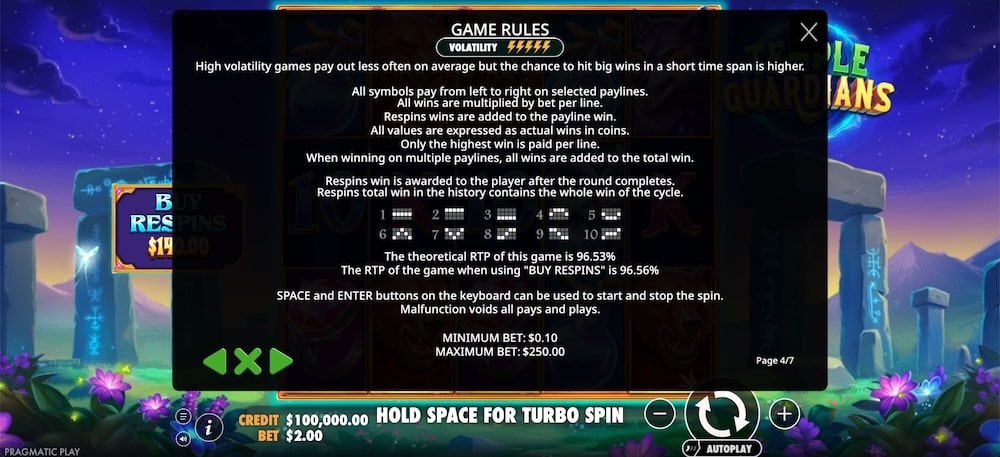 Temple Guardians Slot Game