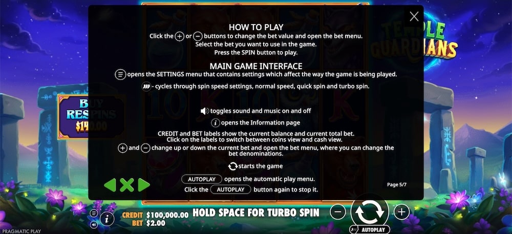 Temple Guardians Slot Game