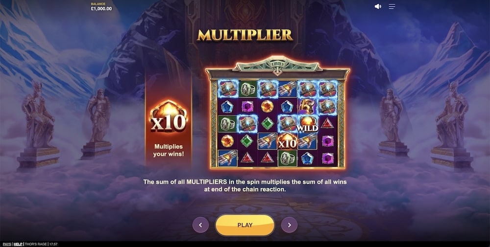 Thor’s Rage Slot Game