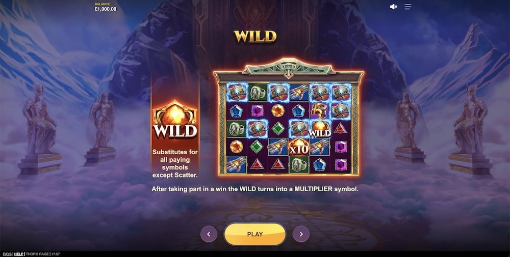 Thor’s Rage Slot Game