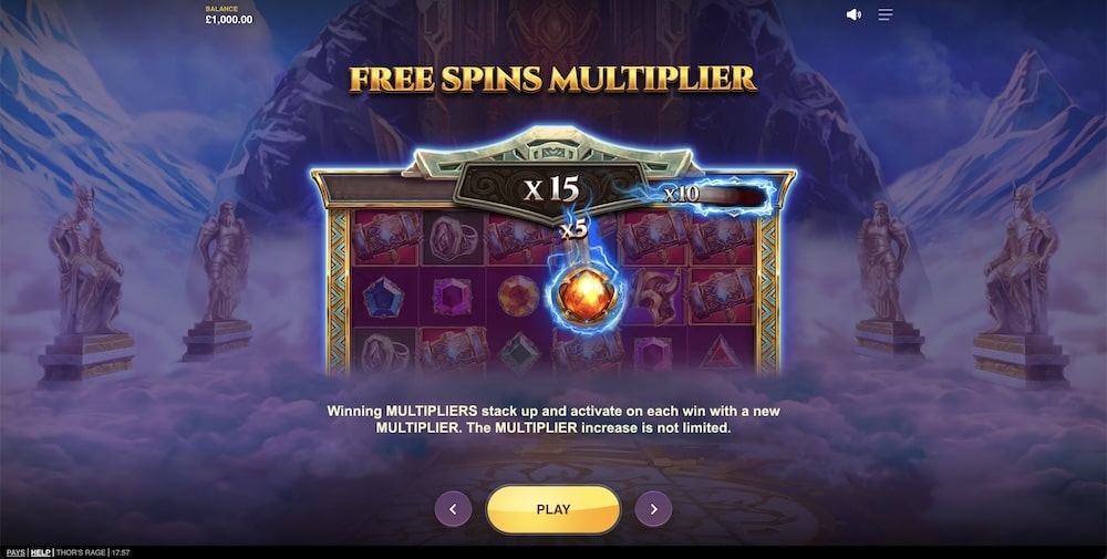 Thor’s Rage Slot Game