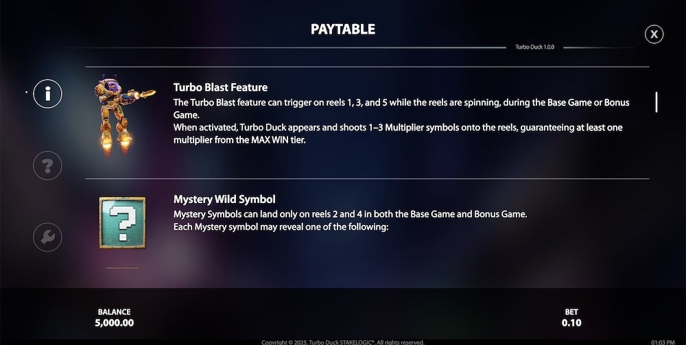 Turbo Duck Slot Game