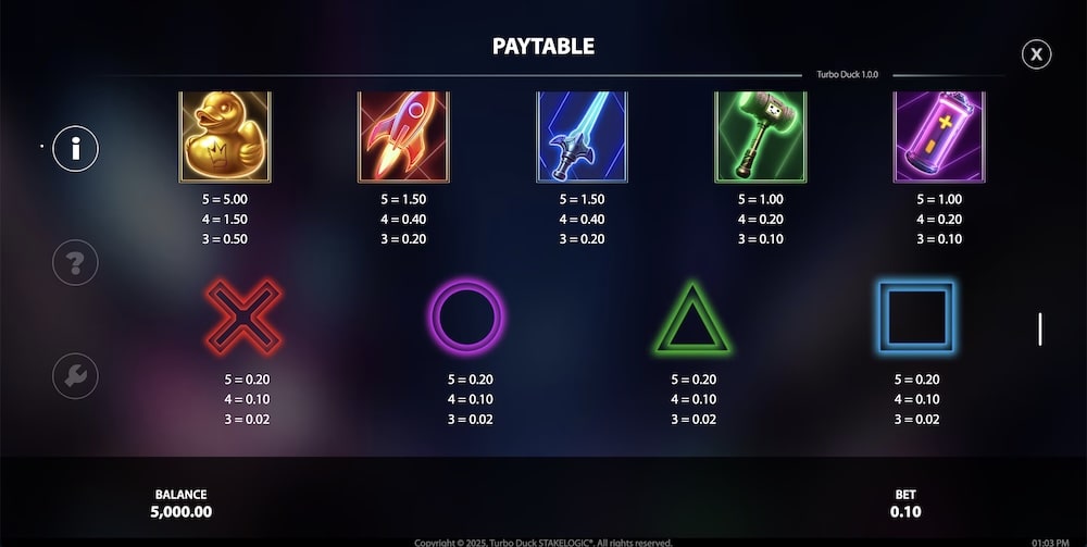 Turbo Duck Slot Game