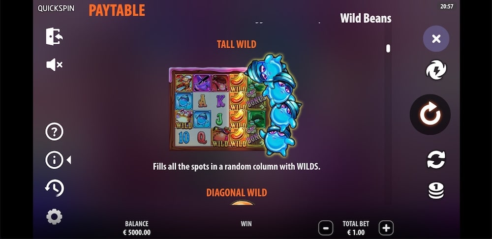 Wild Beans Slot Game
