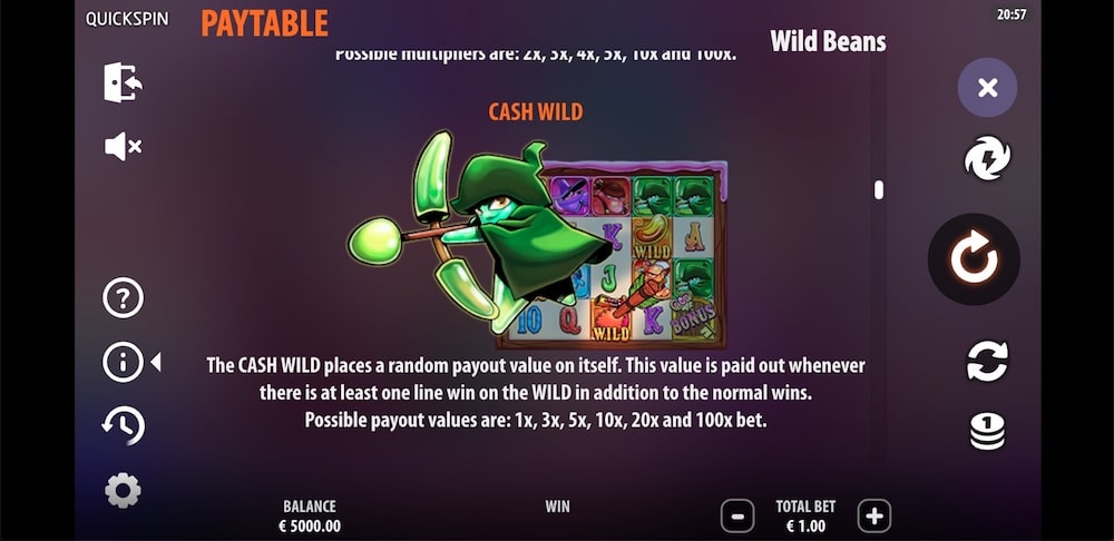 Wild Beans Slot Game