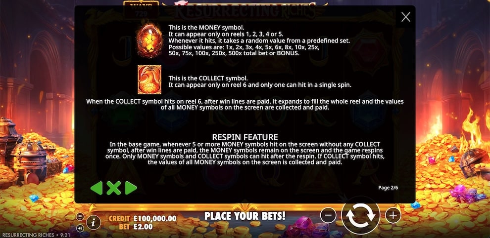 Resurrecting Riches Slot Oyunu
