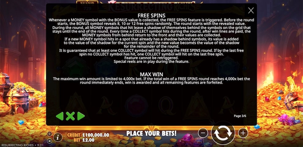 Resurrecting Riches Slot Oyunu